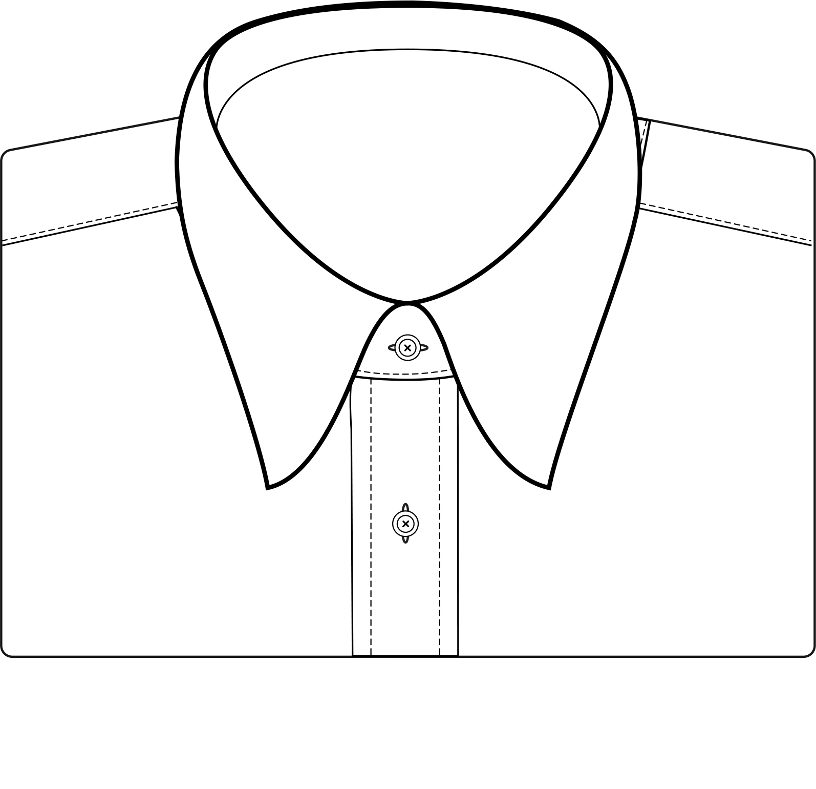 Classic Point Collar • Hardman & Hemming Tailors